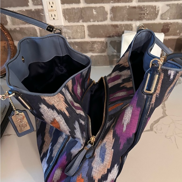 Coach F30803 Madison IKAT Shoulder Bag - Like New - Picture 7 of 12